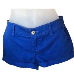 Abercrombie & Finch blue shorts size 4 blue